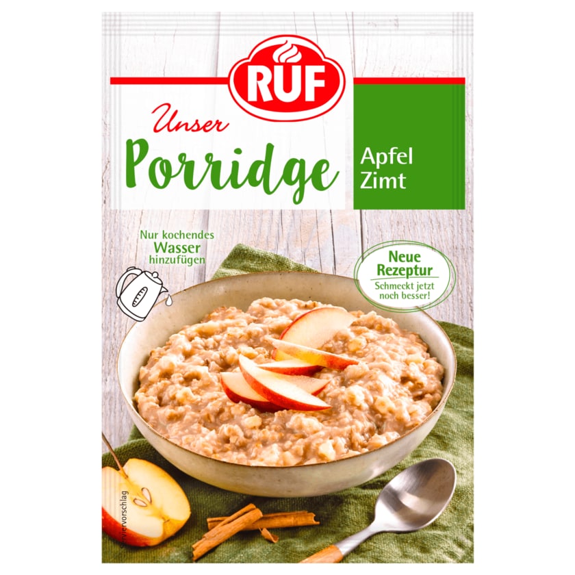 Ruf Porridge Apfel Zimt 65g